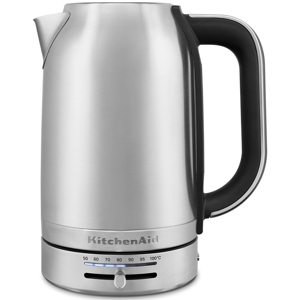 

Чайник электрический KitchenAid 5KEK1701ESX 1.7л. 2.4 кВт, металл, сталь (5KEK1701ESX), 5KEK1701ESX