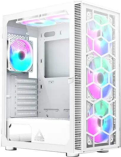 

Корпус MONTECH X3 Glass, ATX, Midi-Tower, USB 3.0, RGB подсветка, белый, без БП (X3 GLASS WH), X3 Glass