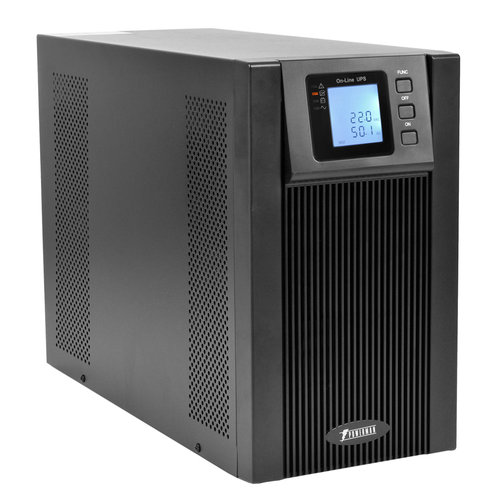 

ИБП Powerman Online 3000I N, 3000 В·А, 2.7 кВт, IEC, розеток - 8, USB, черный (Online 3000I N), Online 3000I N