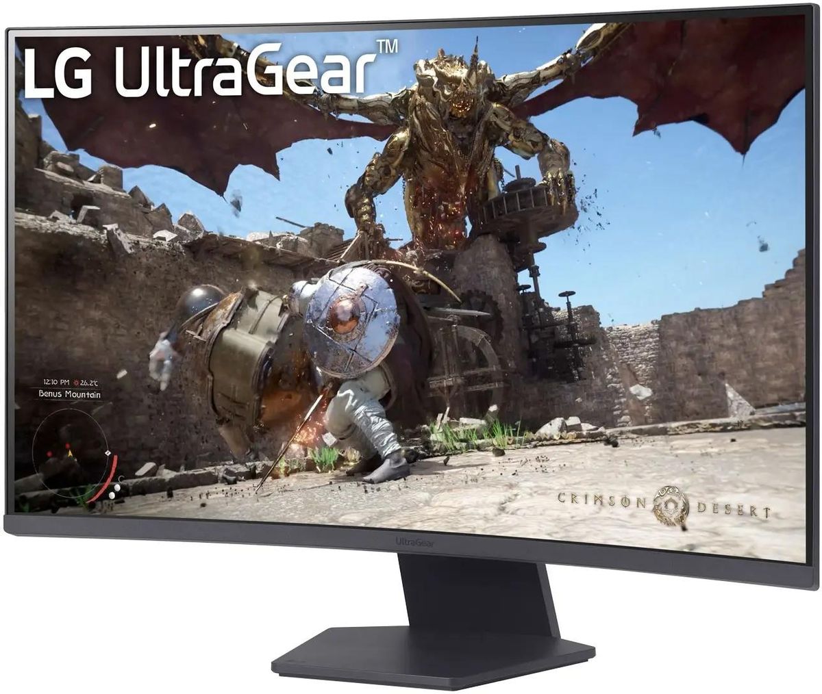 Монитор 31.5" LG UltraGear 32GS60QC-B черный
