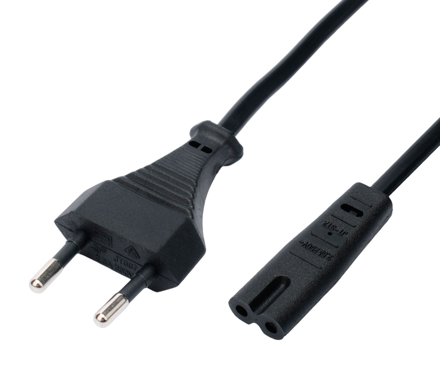 Кабель питания Cablexpert Europlug(M)-IEC-320-C7, 3 м PC-184-VDE-3M