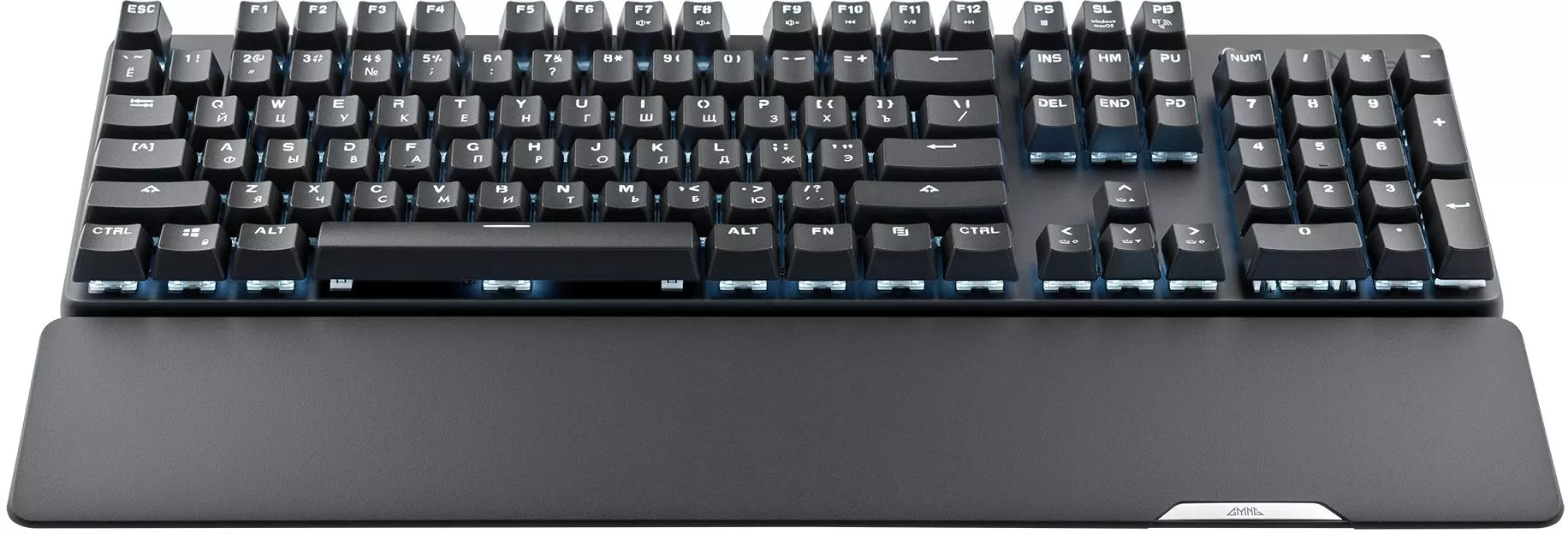 Клавиатура GMNG GG-KB785XW, Bluetooth/Радиоканал, черный (1901105)