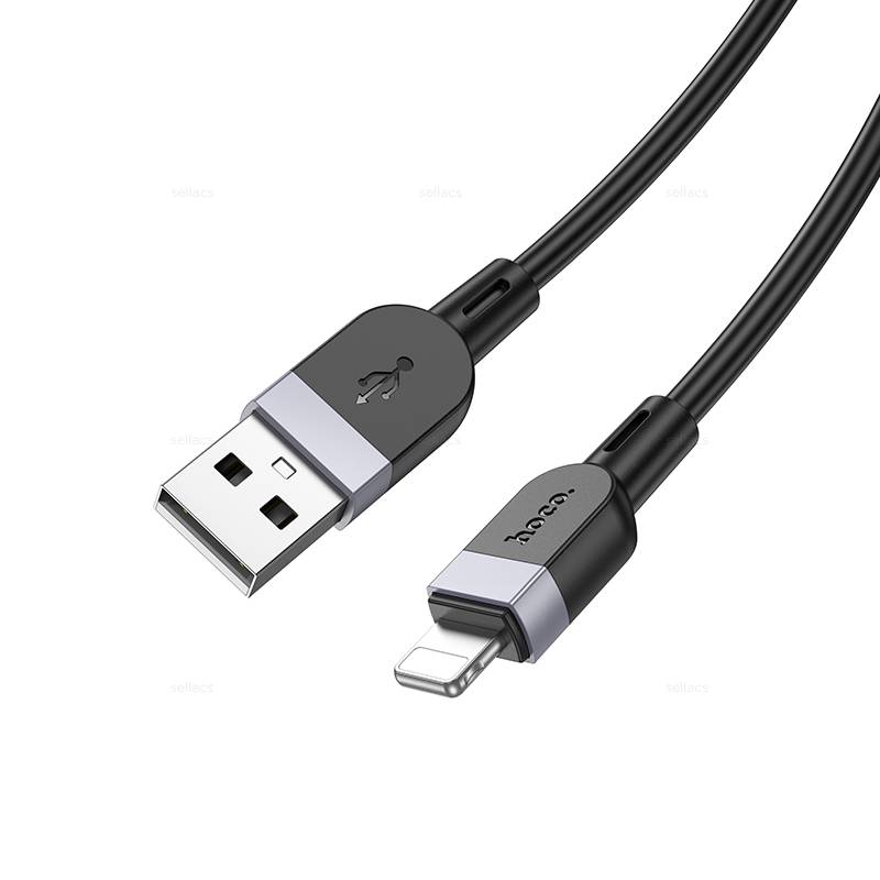 Кабель USB-Lightning 8-pin, 3 м, черный, HOCO Energy X109
