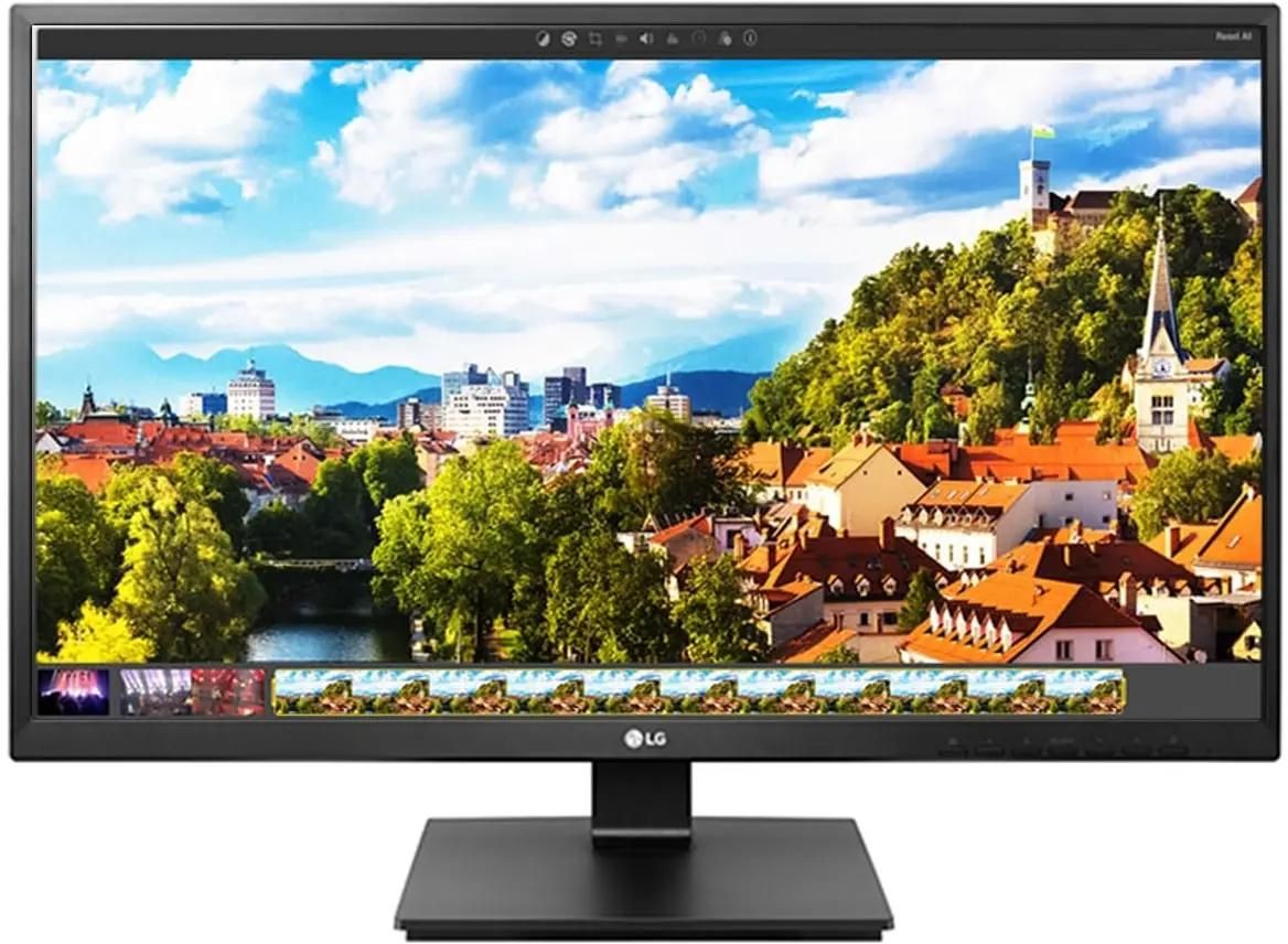 

Монитор 27" LG 27BK55YP-B IPS, 1920x1080 (16:9), 250кд/м2, 120 Гц, 5 мс, 178°/178°, VGA, DVI, HDMI, DisplayPort, USB-Hub, черный (27BK55YP-B.AEU), 27BK55YP-B