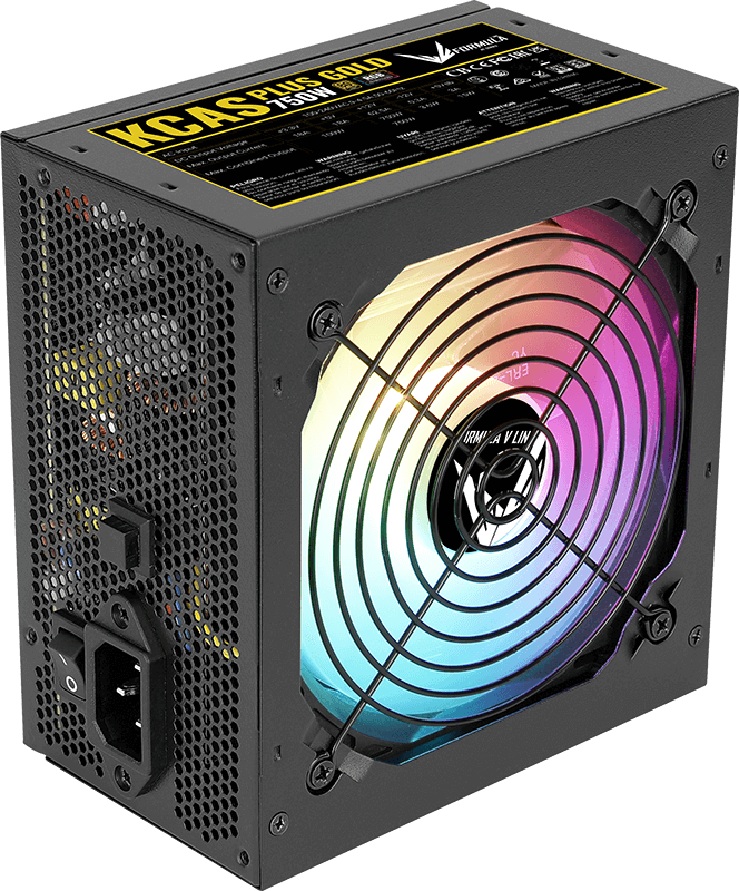 

Блок питания 750 Вт ATX Formula V KCAS PLUS GOLD 750, 120 мм, 80 Plus Gold, Retail (KCAS PLUS GOLD 750W RGB), 750