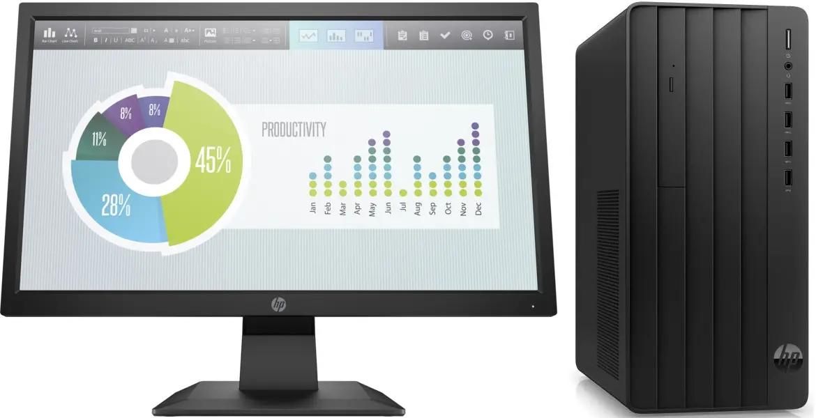 

Системный блок HP 290 G9 MT, Intel Core i3 12100 3.3 ГГц, 8Gb RAM, 512Gb SSD, Intel UHD Graphics 730, без ОС, черный, P204, клавиатура, мышь (9M936AT), 290 G9 MT