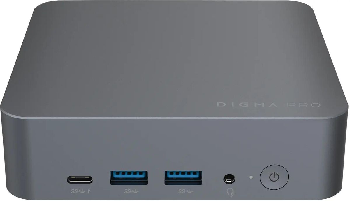 

Неттоп DIGMA PRO Minimax X1, Intel Core i5 12450H 2 ГГц, 16Gb RAM, 512Gb SSD, Wi-Fi, BT, W11Pro, серый (DPP5-ADXW04), X1