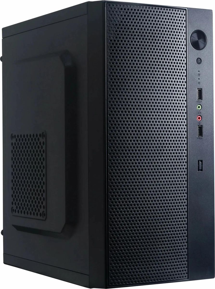

Корпус ACCORD Entry ACC-242B, mATX, Mini-Tower, черный, без БП (ACC-242B), ACC-242B