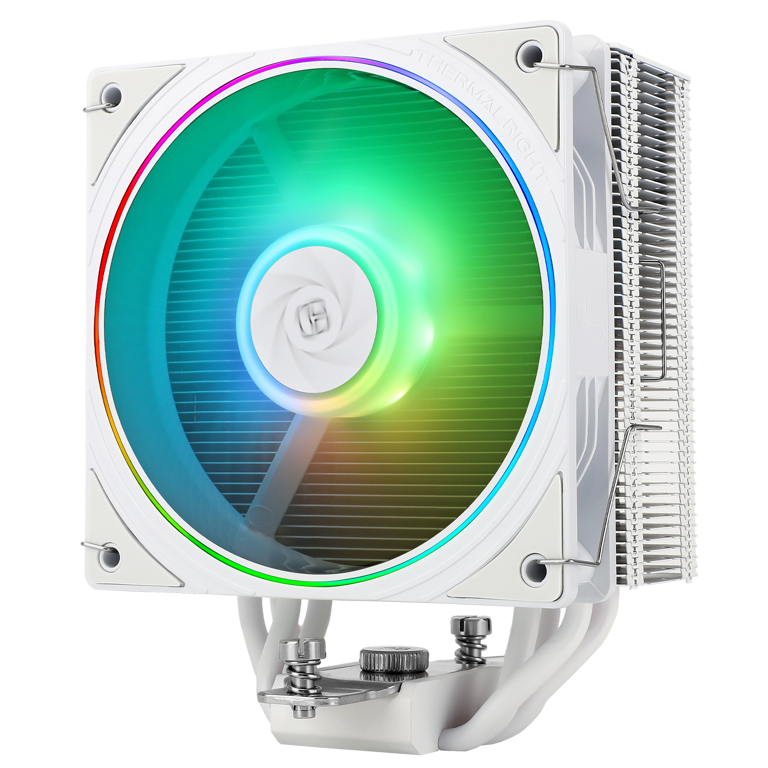 

Кулер для процессора Thermalright Assassin Spirit 120 EVO WHITE ARGB для Socket/115x/1200/1700/1851/AM4/AM5, 120 мм, 2000rpm, 28.2 дБА, 4-pin PWM, Al+Cu, ARGB (AS120-EVO-WH), Assassin Spirit 120 EVO WHITE ARGB