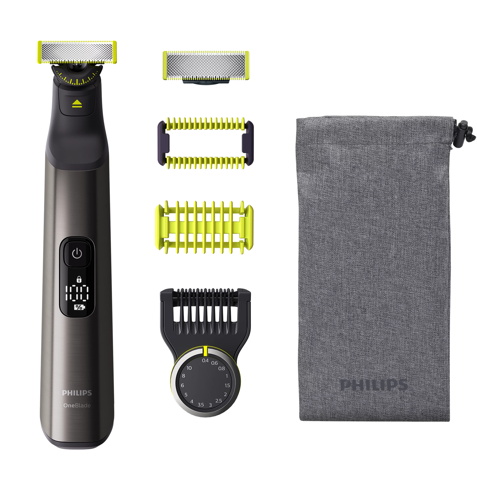 Триммер Philips QP6551/15, насадок 4