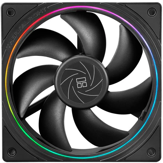 

Вентилятор Thermalright TL-S12, 120 мм, 1500rpm, 23.2 дБ, 4-pin PWM, 1шт, черный, ARGB подсветка (TPTL_S12), TL-S12