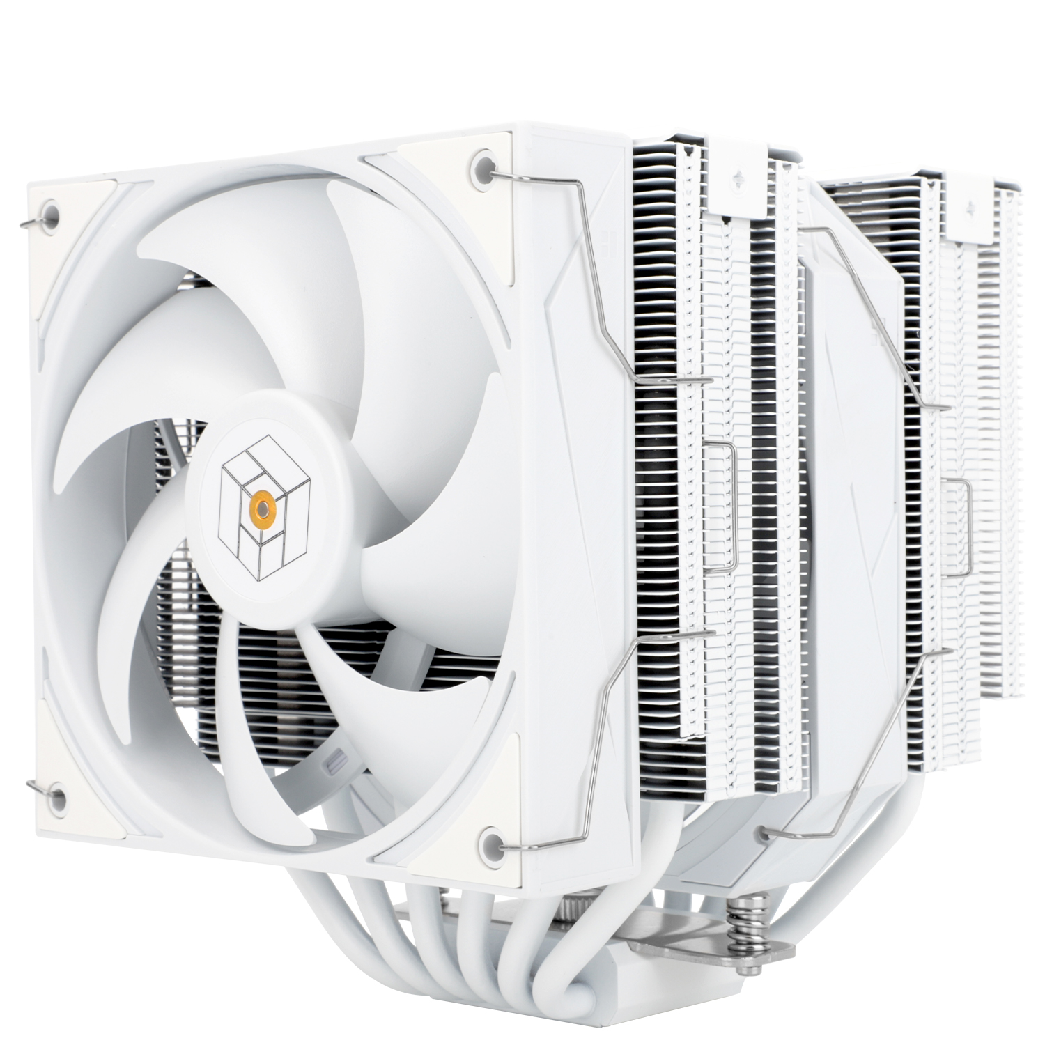 

Кулер для процессора Thermalright Royal Pretor 130 WHITE для Socket/115x/1200/1700/1851/2011/2011-3/2066/AM4/AM5, 130 мм, 1750rpm, 29.4 дБА, 4-pin PWM, Al+Cu (RP130-WH), Royal Pretor 130 WHITE