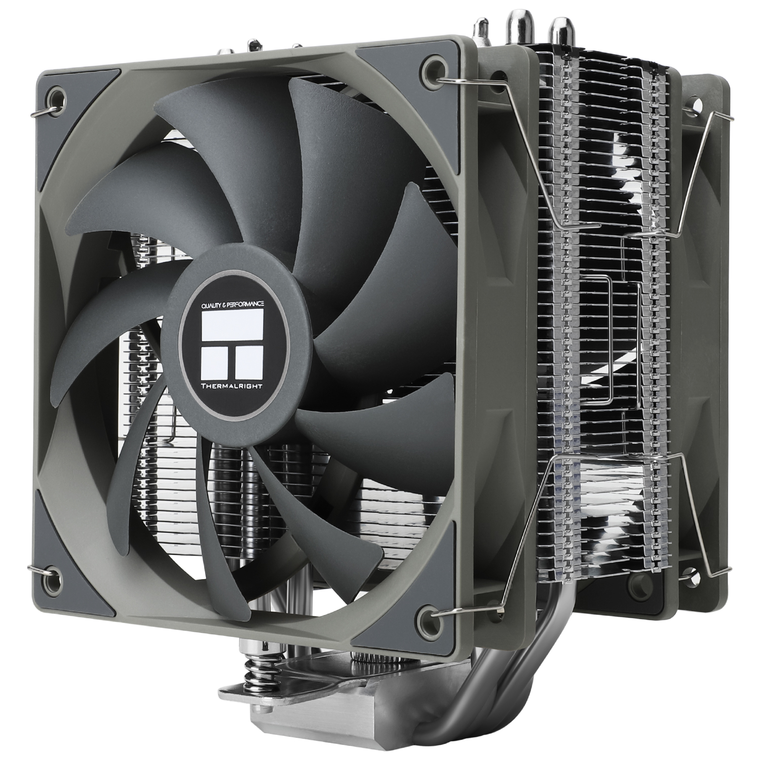 

Кулер для процессора Thermalright Assassin Spirit 120 PLUS V2 для Socket/115x/1200/1700/1851/AM4/AM5, 120 мм, 1500rpm, 25.6 дБА, 4-pin PWM, Al+Cu (AS120-V2-PLUS), Assassin Spirit 120 PLUS V2