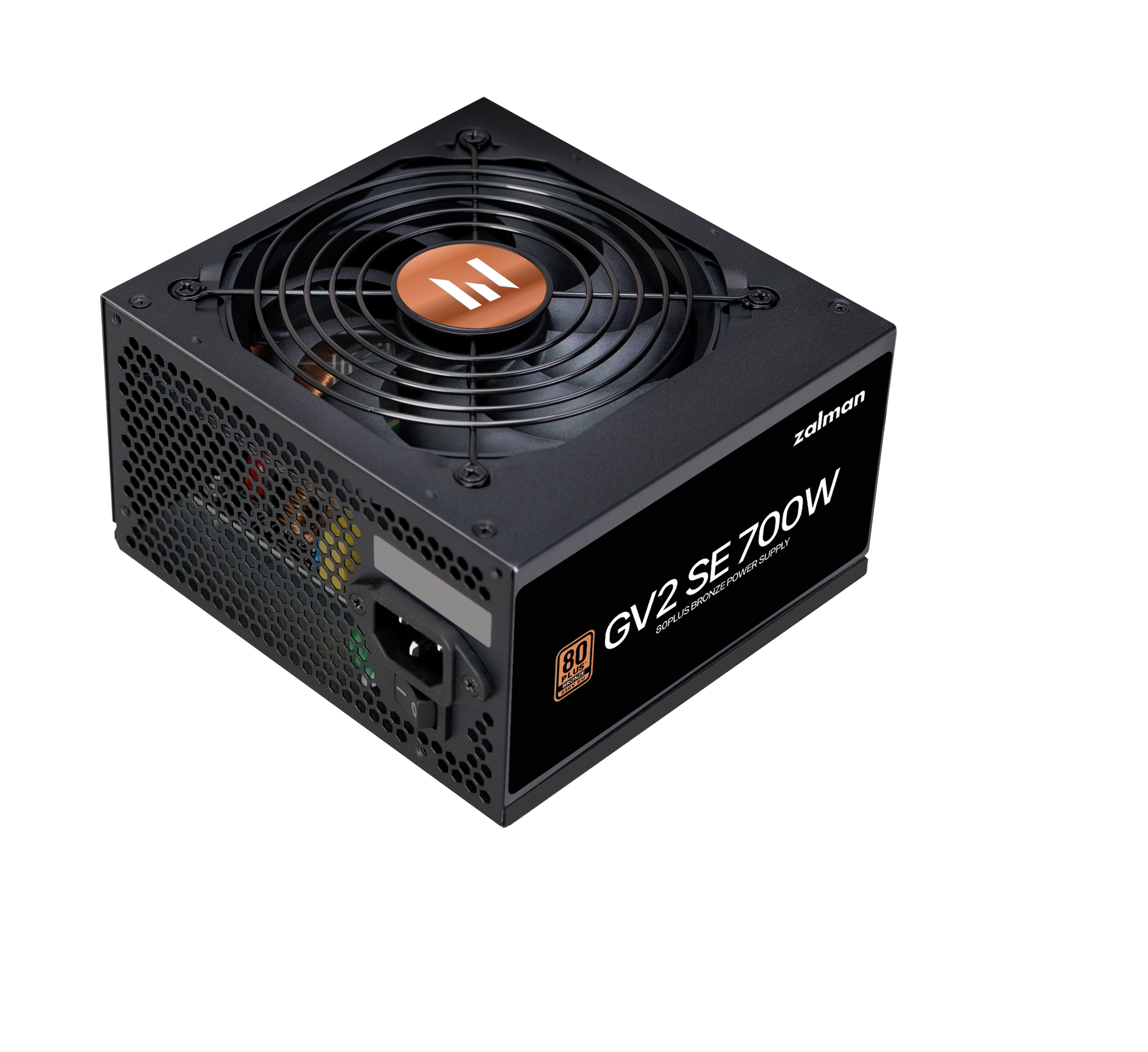 Блок питания 700 Вт, Zalman ZM700-GV2SE, 120 мм 80 Plus Bronze