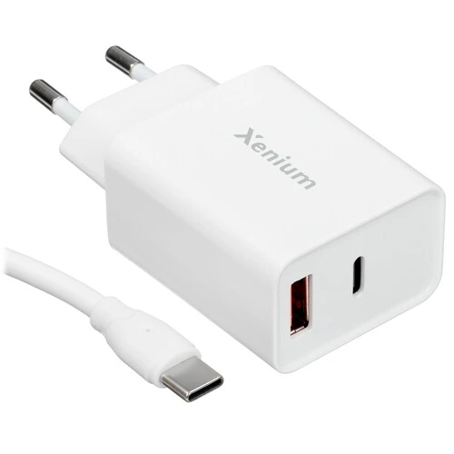Сетевое зарядное устройство Xenium X252, PD 25 Вт, белый