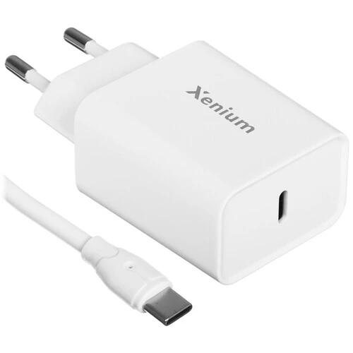 Сетевое зарядное устройство Xenium X331, PD 33 Вт, белый