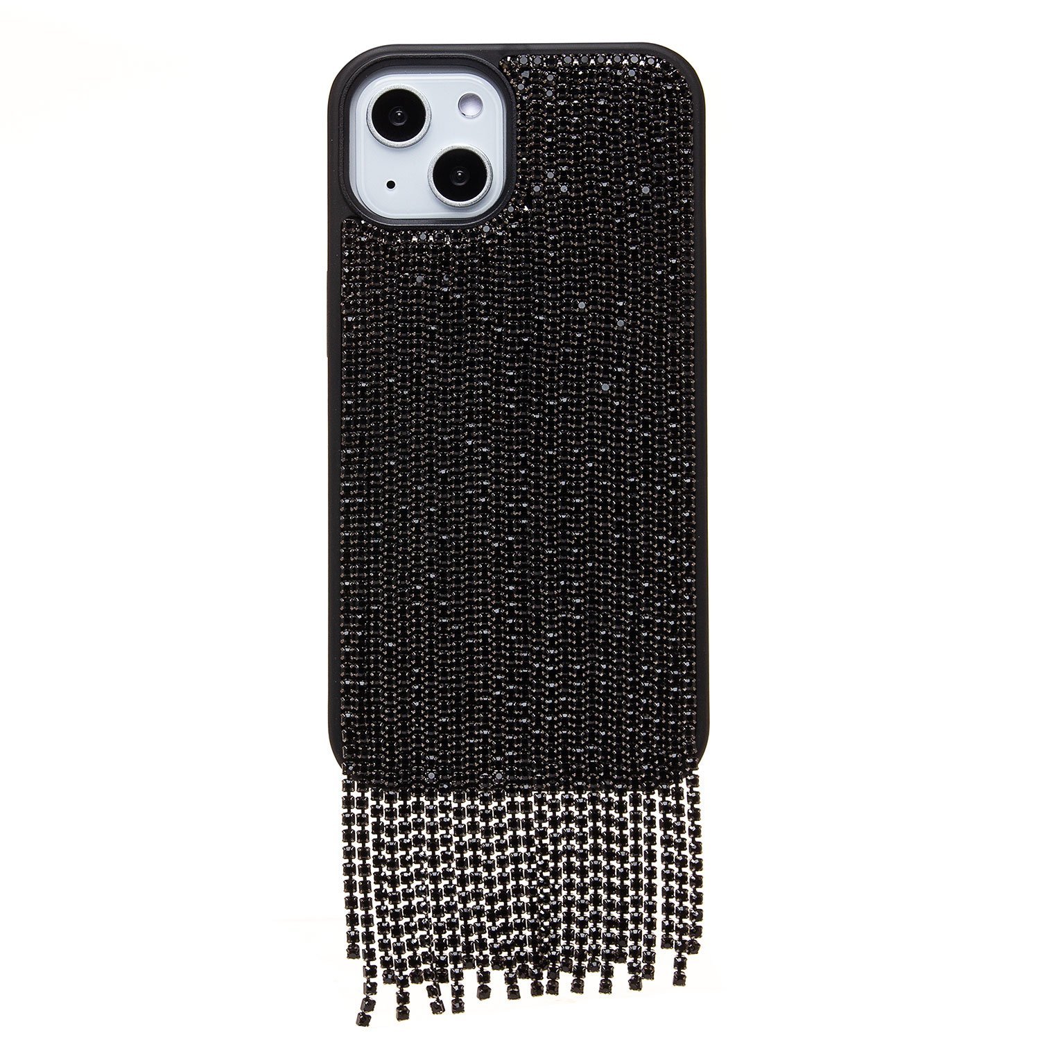 Чехол-накладка PC095 POSH SHINE для смартфона Apple iPhone 14/iPhone 13, черный титановый