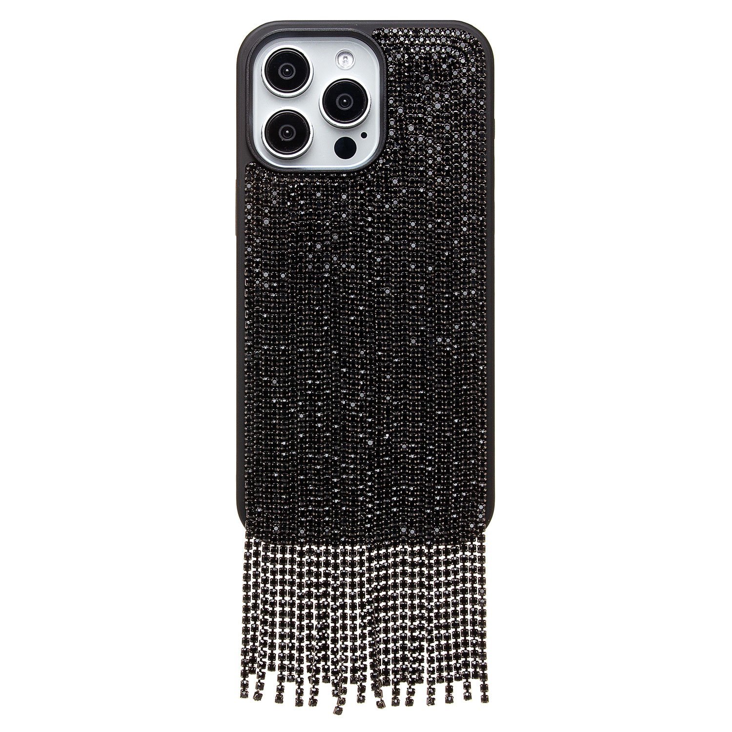 Чехол-накладка PC095 POSH SHINE для смартфона Apple iPhone 15 Pro Max, черный титановый