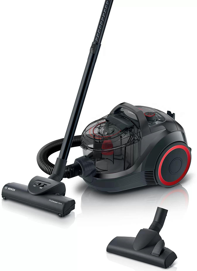 

Пылесос Bosch Serie 4 BGS21WPOW 2 кВт, 2 л, 7 м, черный (BGS21WPOW), BGS21WPOW