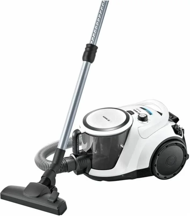 

Пылесос Bosch Serie 6 BGS41K332 550 Вт, 2.4 л, 10 м, белый/черный (BGS41K332), BGS41K332