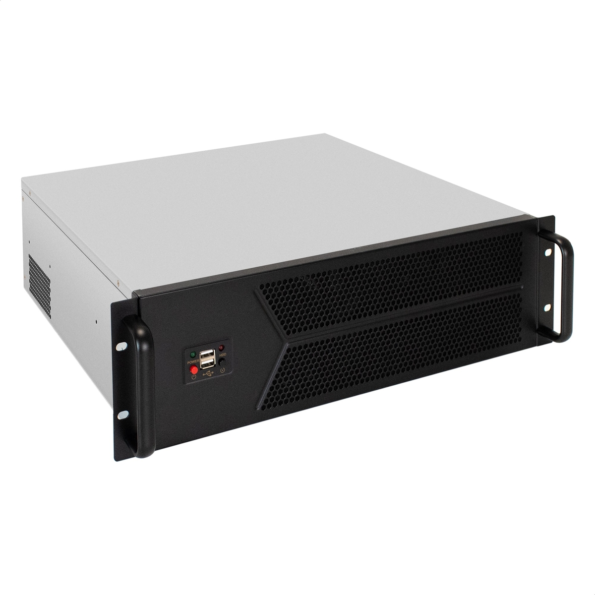 

Корпус Exegate Pro 3U450-12/2U-500ADS, ATX, 3U RM, 1x500 Вт, черный (EX298408RUS), Pro 3U450-12/2U-500ADS
