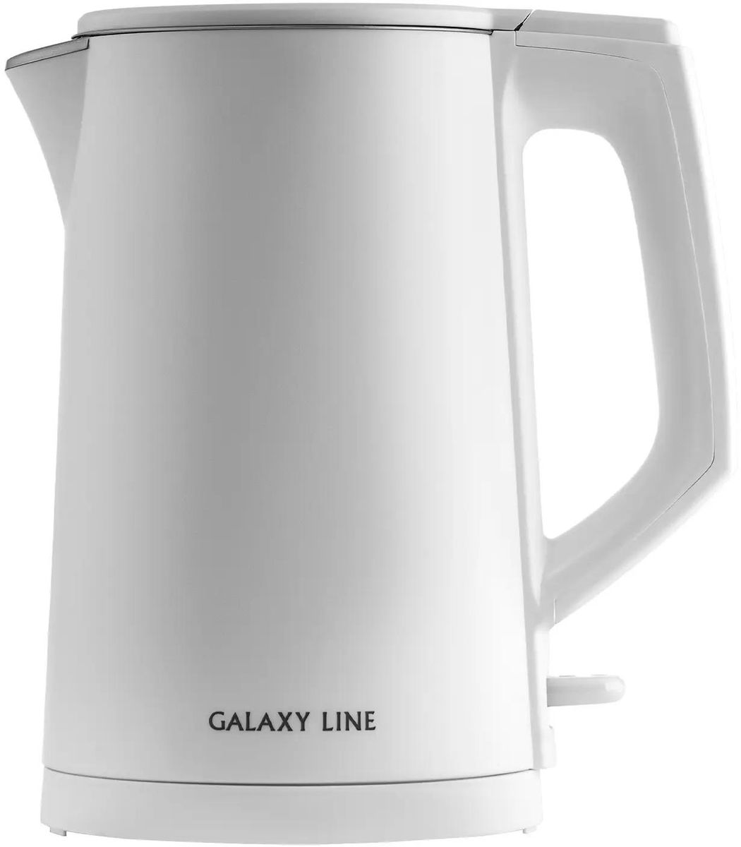 

Чайник электрический GALAXY GL 0353 1.8л. 1.8 кВт, пластик/нержавеющая сталь, белый (GL 0353), GL 0353