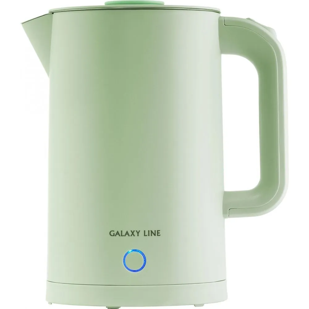 

Чайник электрический GALAXY GL 0362 1.7л. 2.2 кВт, металл, фисташковый (GL 0362), GL 0362