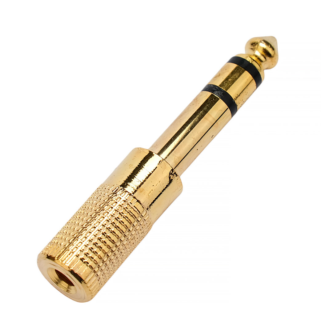 Переходник (адаптер) Jack 3.5mm(M) Jack 6.3mm(F), Cablexpert A-35M-63F