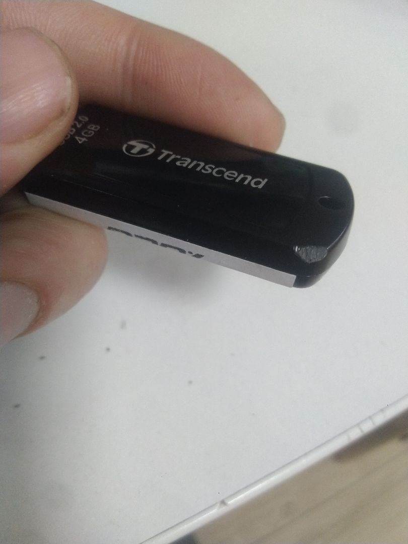 Флешка 4Gb USB 2.0 Transcend 350, черный (TS4GJF350) б/у
