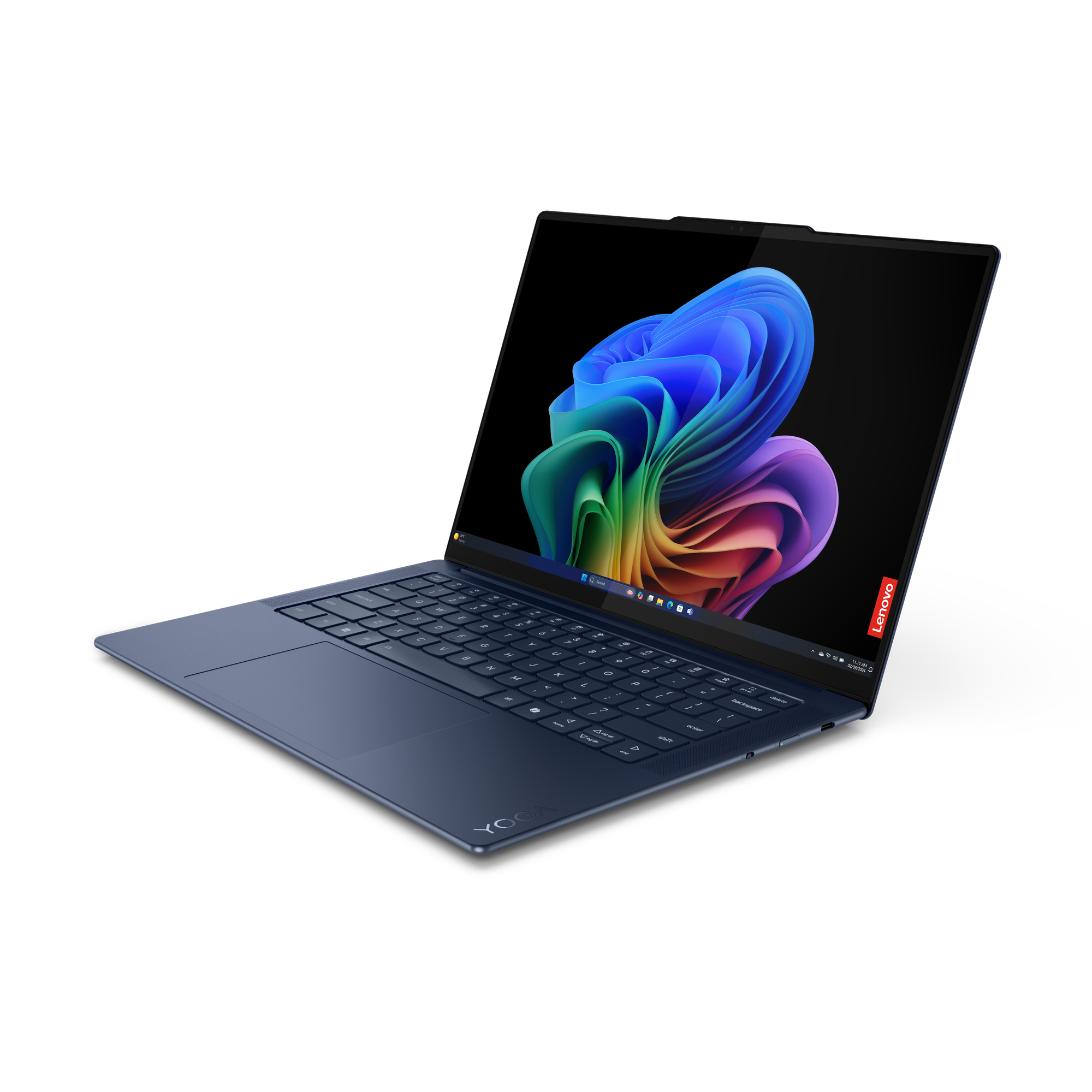 

Ноутбук Lenovo Yoga Slim 7 14Q8X9 14.5" OLED 2944x1840 Touch, Qualcomm Snapdragon X Elite X1E 78 100 3.4 ГГц, 32Gb RAM, 1Tb SSD, W11, синий (83ED0049RK), 14Q8X9