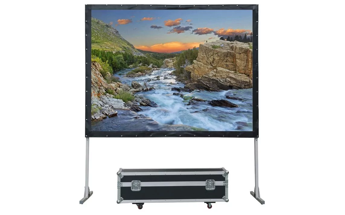 

Экран для проектора Lumien Master Fold (LMF-100120) 203x348 см (150"), (раб. область 187x332 см) Matte White черн. кайма по периметру 16:9, LMF-100120