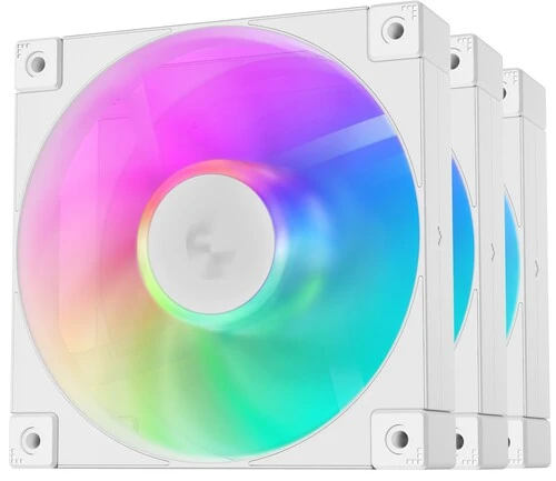 Комплект вентиляторов Deepcool FD12, 120 мм, 3шт (R-FD12-WHAPN3-G)
