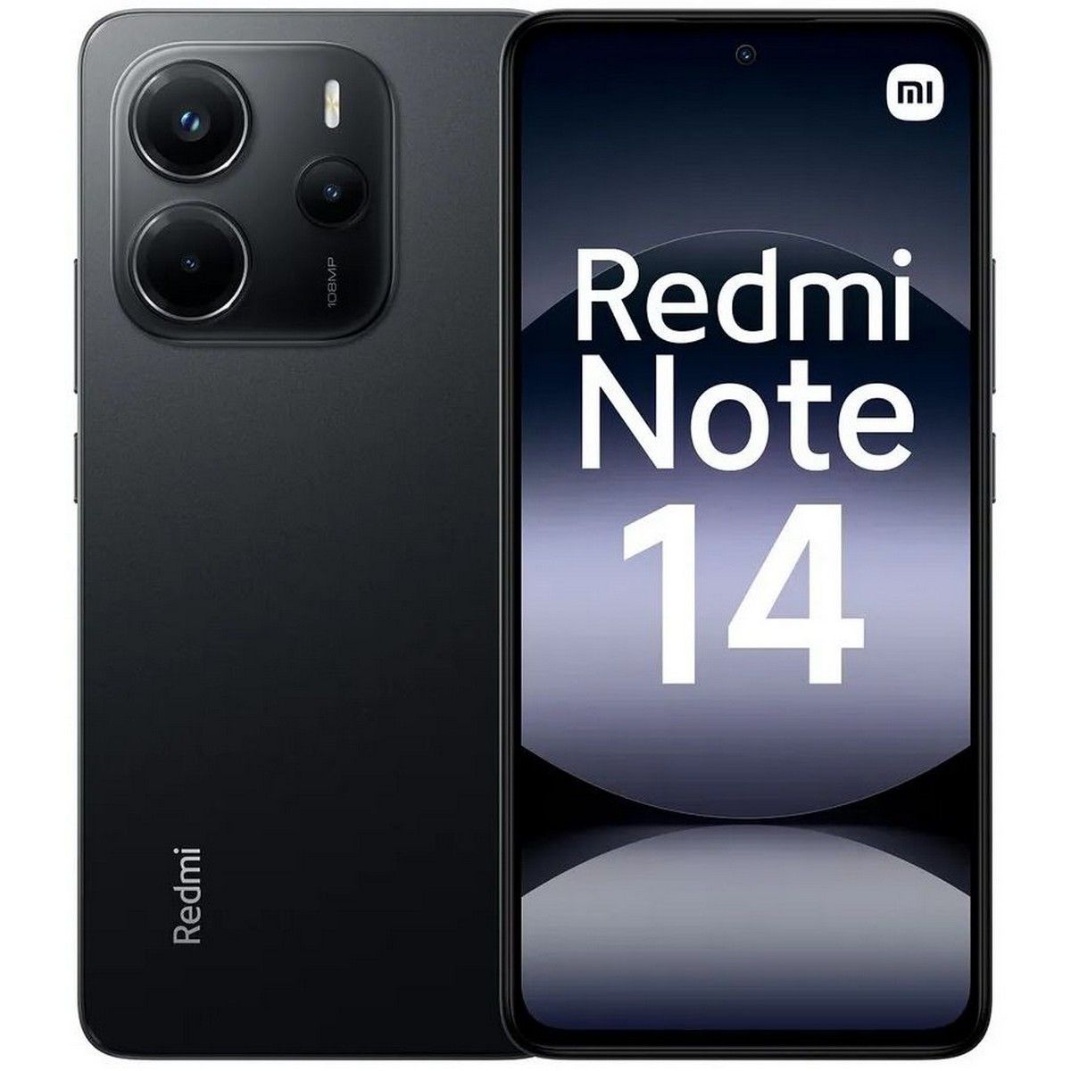 

Смартфон Xiaomi Redmi Note 14, 6.67" 2400x1080 AMOLED, MediaTek Helio G99 Ultra, 8Gb RAM, 256Gb, 3G/4G, NFC, Wi-Fi, BT, 3xCam, 2-Sim, 5500 мА⋅ч, USB Type-C, Android 14, черный (60833), Redmi Note 14