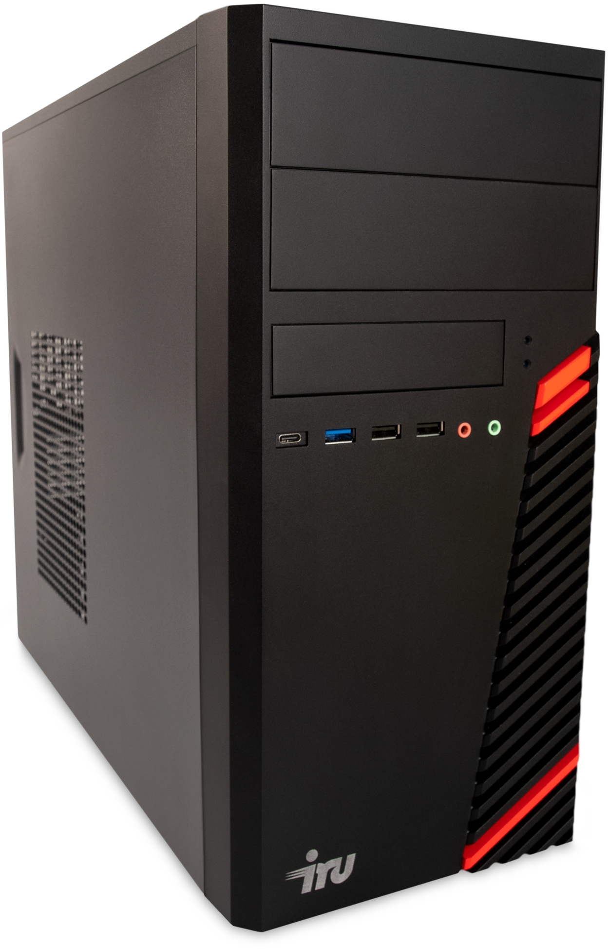 Системный блок IRU Home 310H6SE MT, Intel Core i3 12100, 8Gb, 512Gb SSD, Intel UHD Graphics 730, без ОС