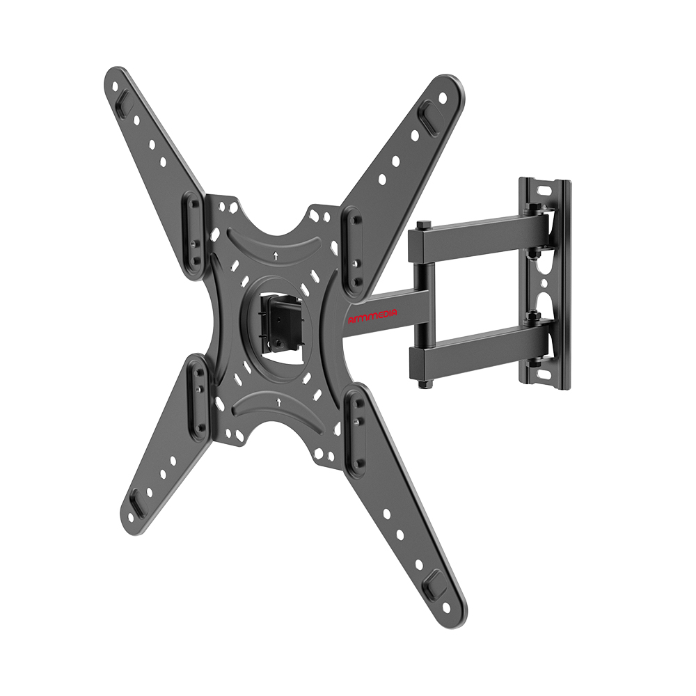

Кронштейн настенный для телевизоров Arm media LCD-405, 26"-60", VESA 100x100мм-400x400мм, наклонный, поворотный, до 40 кг, черный (90656), LCD-405