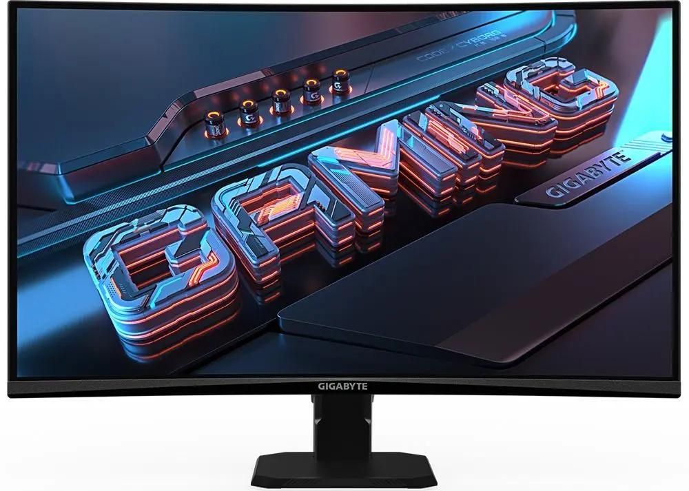 

Монитор 27" Gigabyte Gaming GS27FC VA, изогнутый, 1920x1080 (16:9), 250кд/м2, 180 Гц, 1 мс, 178°/178°, HDMI, DisplayPort, черный (20VM0-GS27FCBM-1EUR), GS27FC