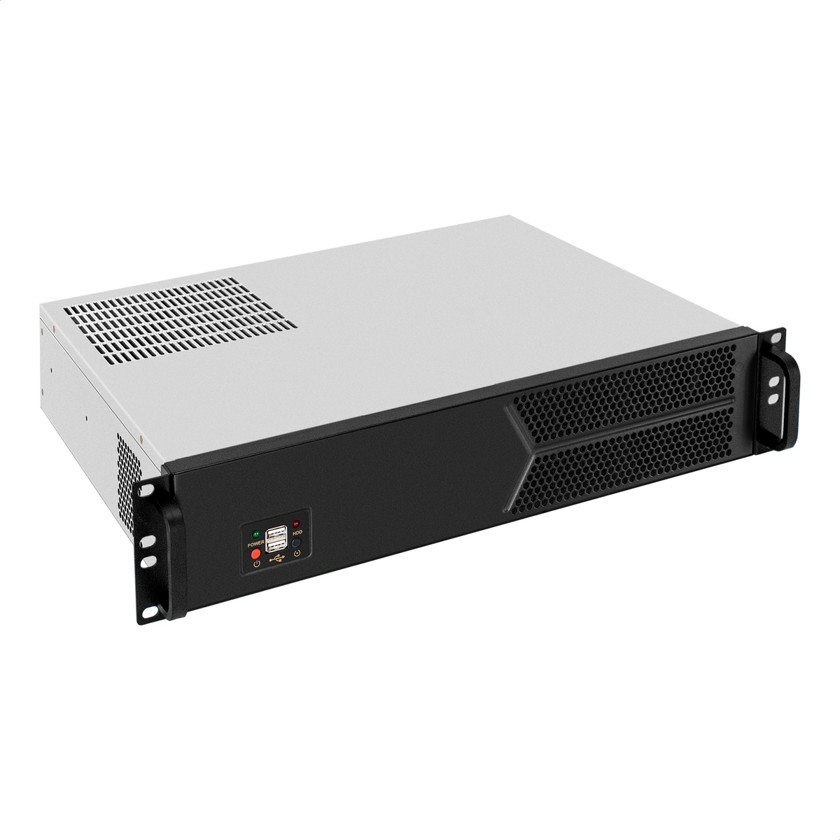 

Корпус Exegate Pro 2U330-03/500PPH-SE, mATX, 2U RM, 1x500 Вт, черный/серебристый (EX298434RUS), Pro 2U330-03/500PPH-SE
