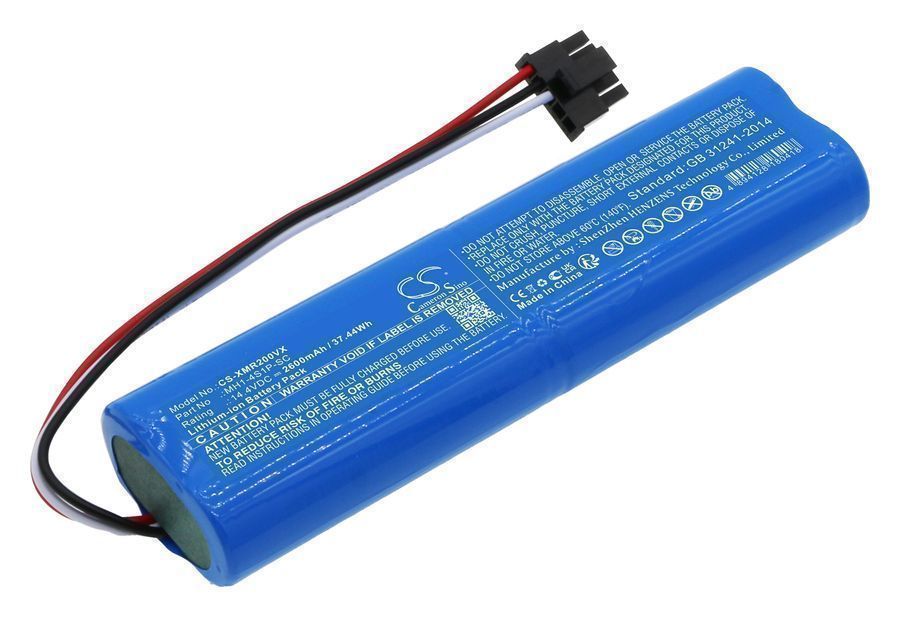 

Аккумулятор CameronSino CS-XMR200VX, 14.4V 2.6Ah для Xiaomi/Viomi Viomi V2 Pro/Xiaomi Mijia LDS Vacuum Cleaner, синий (CS-XMR200VX), CS-XMR200VX