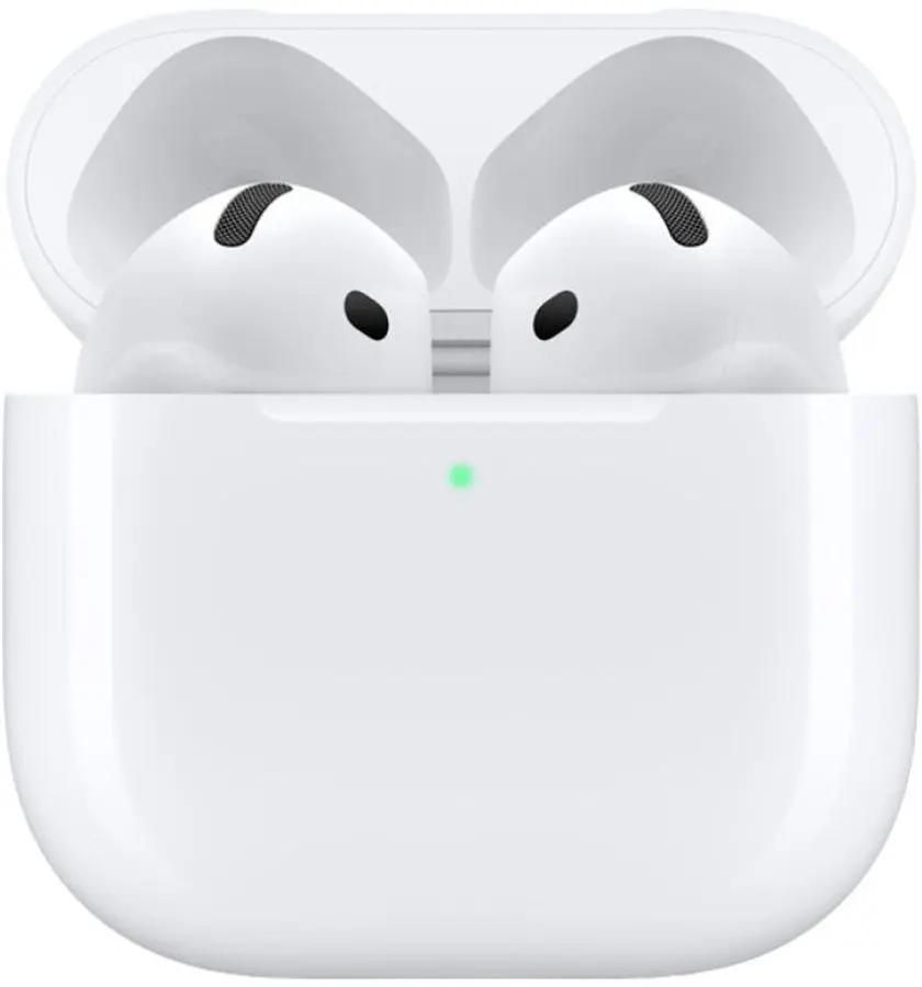 

Наушники TWS Apple AirPods 4, белый (MXP63CH/A), AirPods 4