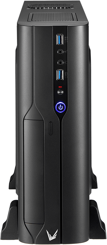 Корпус Formula V CS-101, Slim-Desktop, 400 Вт, черный
