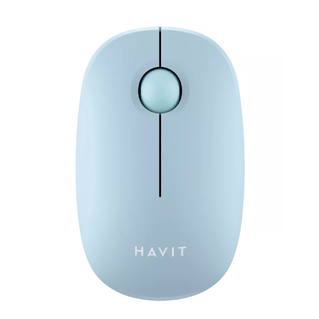 

Мышь беспроводная Havit MS57GT, 1600dpi, оптическая светодиодная, USB, голубой (MS57GT Light Blue), MS57GT