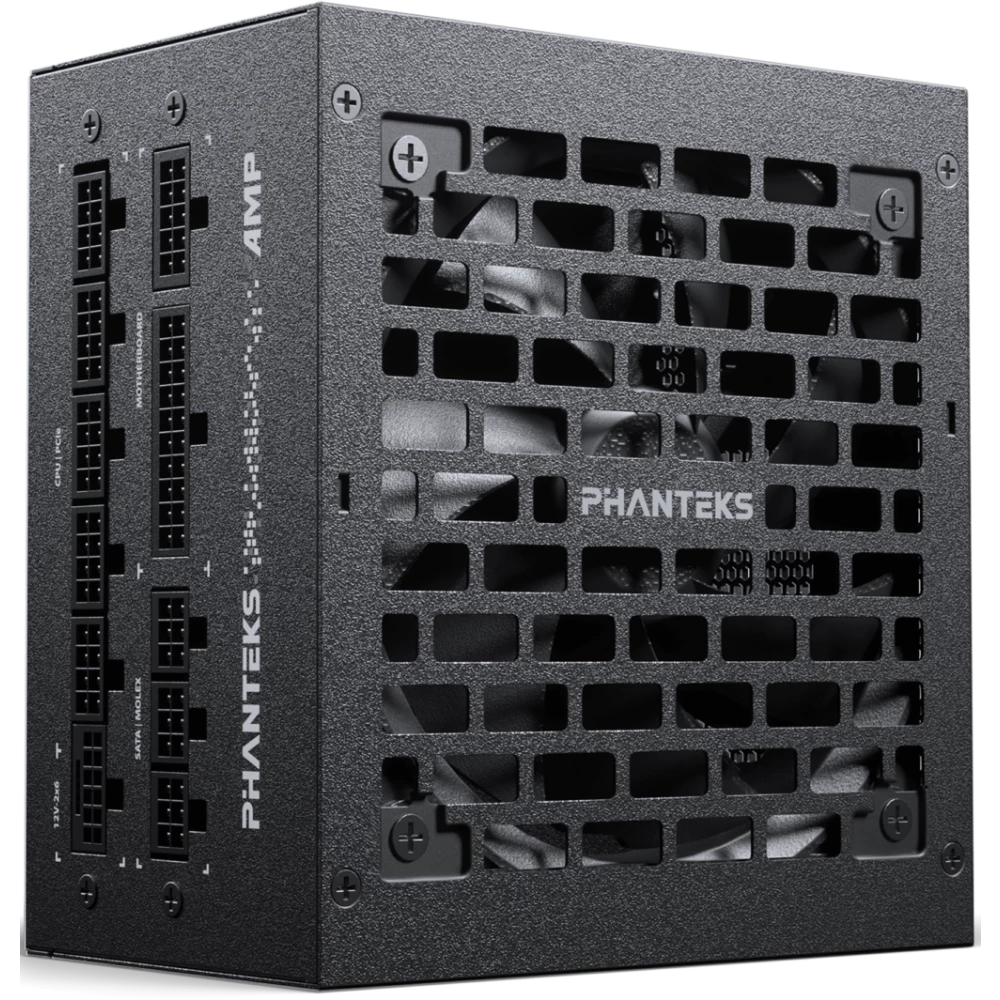 

Блок питания 850 Вт ATX Phanteks AMP GH 850W Black, 120 мм, 80 Plus Gold, Retail (PH_P850GH_BK01), AMP GH 850W Black