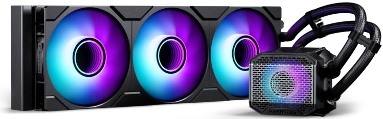 

Жидкостное охлаждение Phanteks Glacier One 360M25 G2 для Socket 115x/2066/2011/2011-3/1200/1700/1851/AM5/AM4, 3x120 мм, ARGB, черный (PH-G0360M25G2_DBK02), Glacier One 360M25 G2