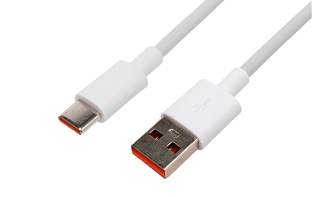 Кабель USB-USB Type-C, 1 м, белый, Cablexpert CC-USB2-AMCM-66W-1M-W (CC-USB2-AMCM-66W-1M-W)