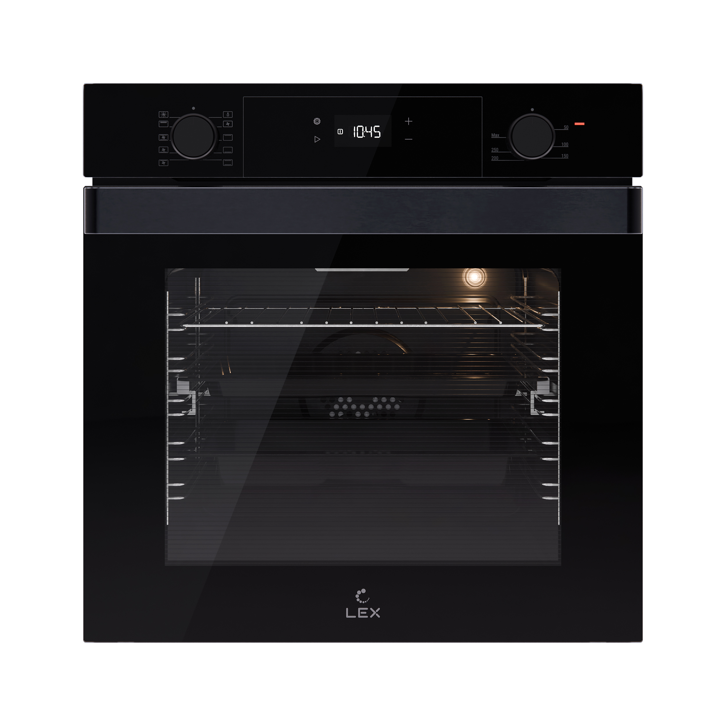 Духовой шкаф LEX EDP 610 BL, черный