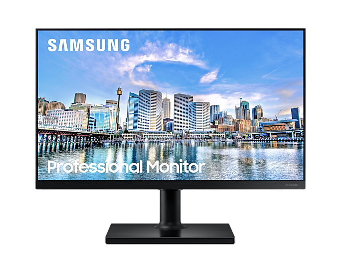 Монитор 23.8" Samsung F24T450FQI IPS, 1920x1080 (16:9), 250кд/м2, 5мс, 178°/178°, FreeSync, HDMI, DisplayPort, USB-Hub, черный (LF24T450FQIXCI) б/у, следы использования