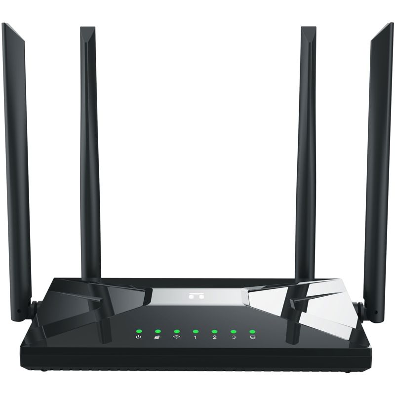 

Wi-Fi роутер Netis W1200AG, 802.11a/b/g/n/ac, 2.4 / 5 ГГц, до 1.17 Гбит/с, LAN 3x1 Гбит/с, WAN 1x1 Гбит/с, внешних антенн: 4x5 дБи (W1200AG), W1200AG