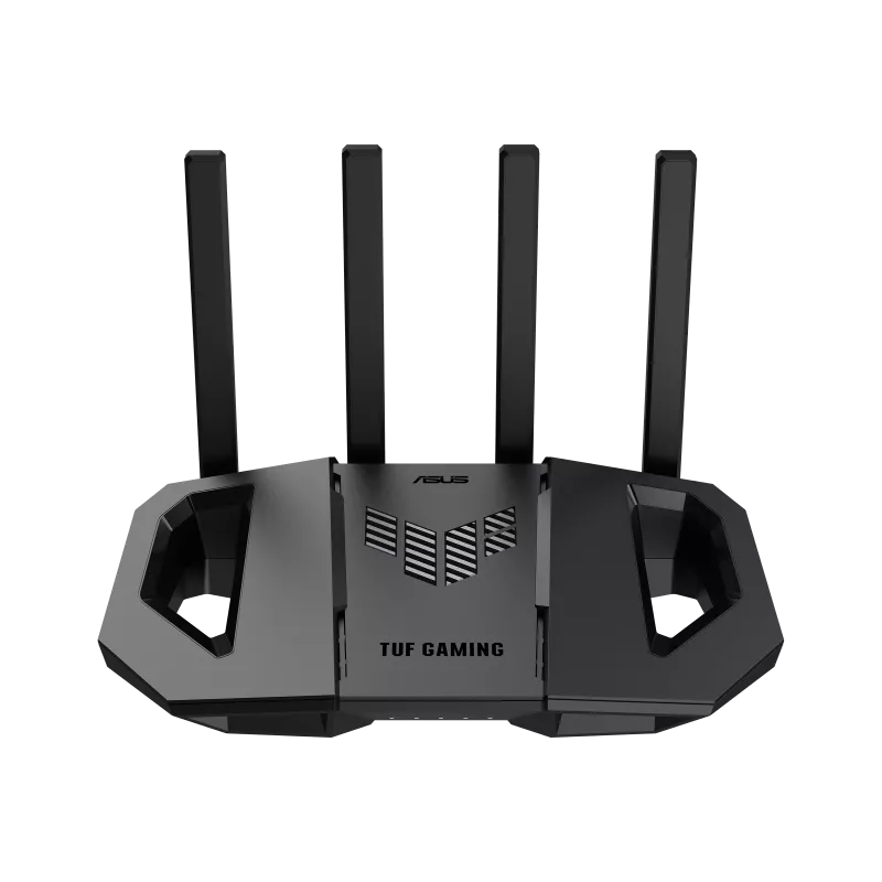 

Wi-Fi роутер ASUS TUF Gaming BE3600, 802.11a/b/g/n/ac/ax/be, 2.4 / 5 ГГц, до 3.57 Гбит/с, LAN 4x1 Гбит/с, WAN 1x2.5 Гбит/с, внешних антенн: 4, 1xUSB 3.0 (90IG0900-MO9C00), TUF Gaming BE3600