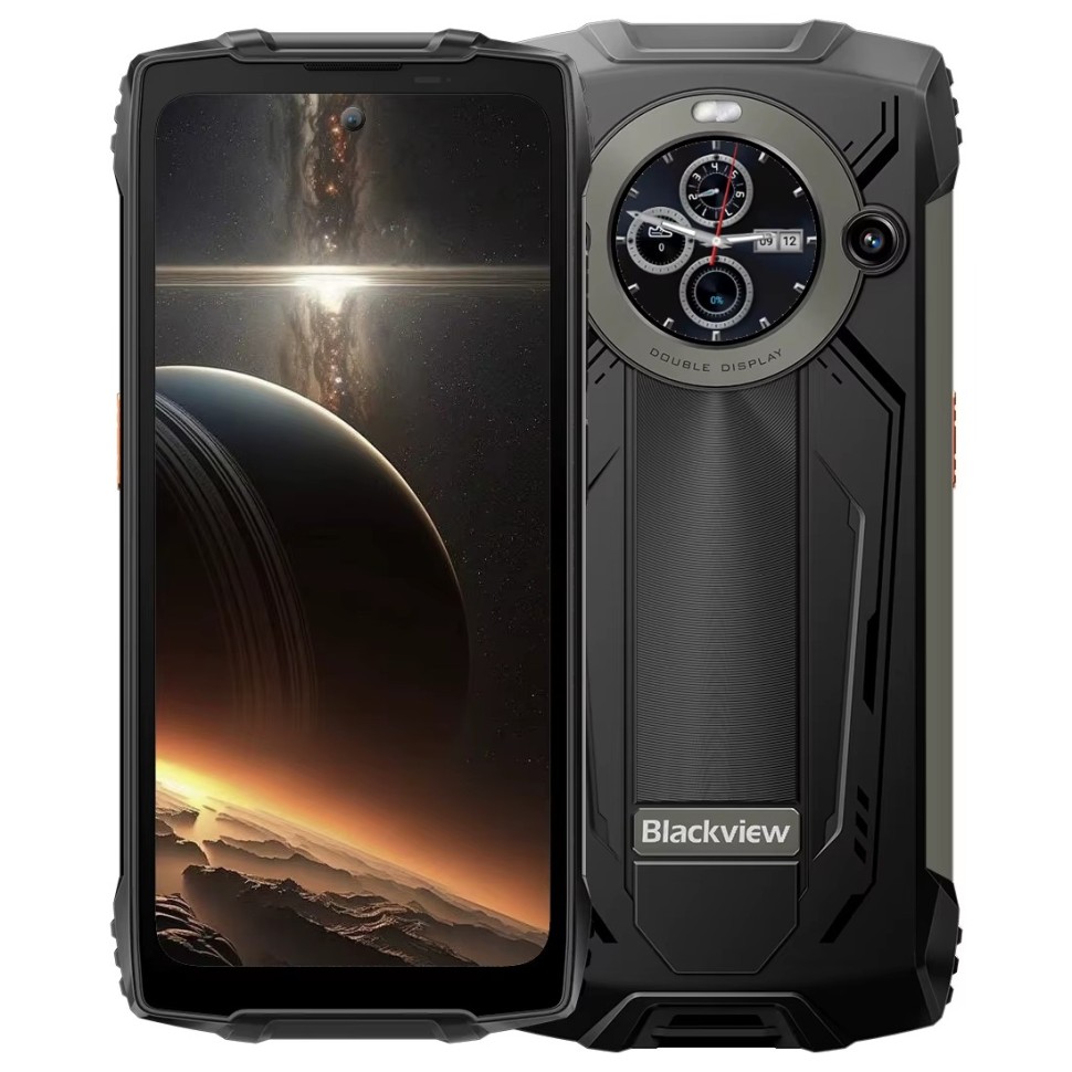 

Смартфон Blackview BV8200, 6.5" 2400x1080 IPS, MediaTek Helio G100, 12Gb RAM, 256Gb, 3G/4G/5G, NFC, Wi-Fi, BT, 3xCam, 2-Sim, 8.8 А·ч, USB Type-C, Android 14, черный, ударопрочный корпус (BV8200-12256BLA), BV8200
