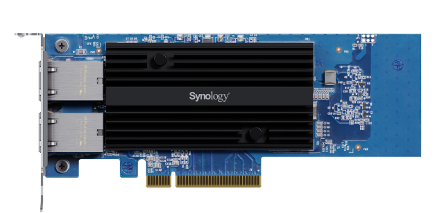 

Сетевая карта Synology E10G30-T2, 2x10GbE 10GBASE-T, PCI-E3.0x8 (E10G30-T2), E10G30-T2